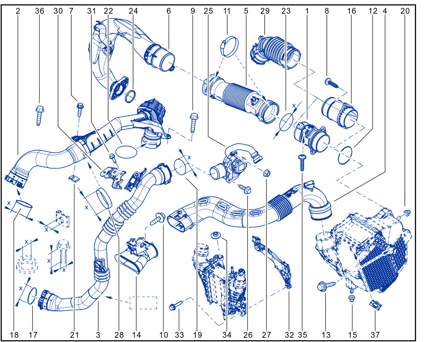 Air Pipes - 01109162