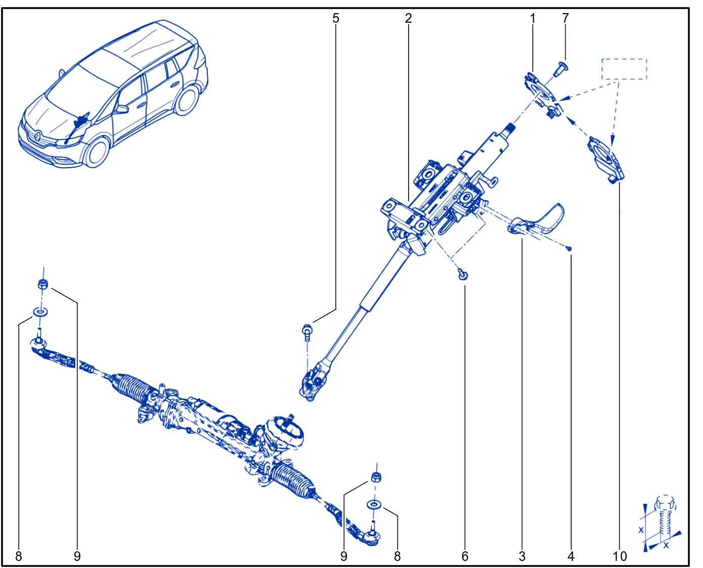 Steering Column - 01109264