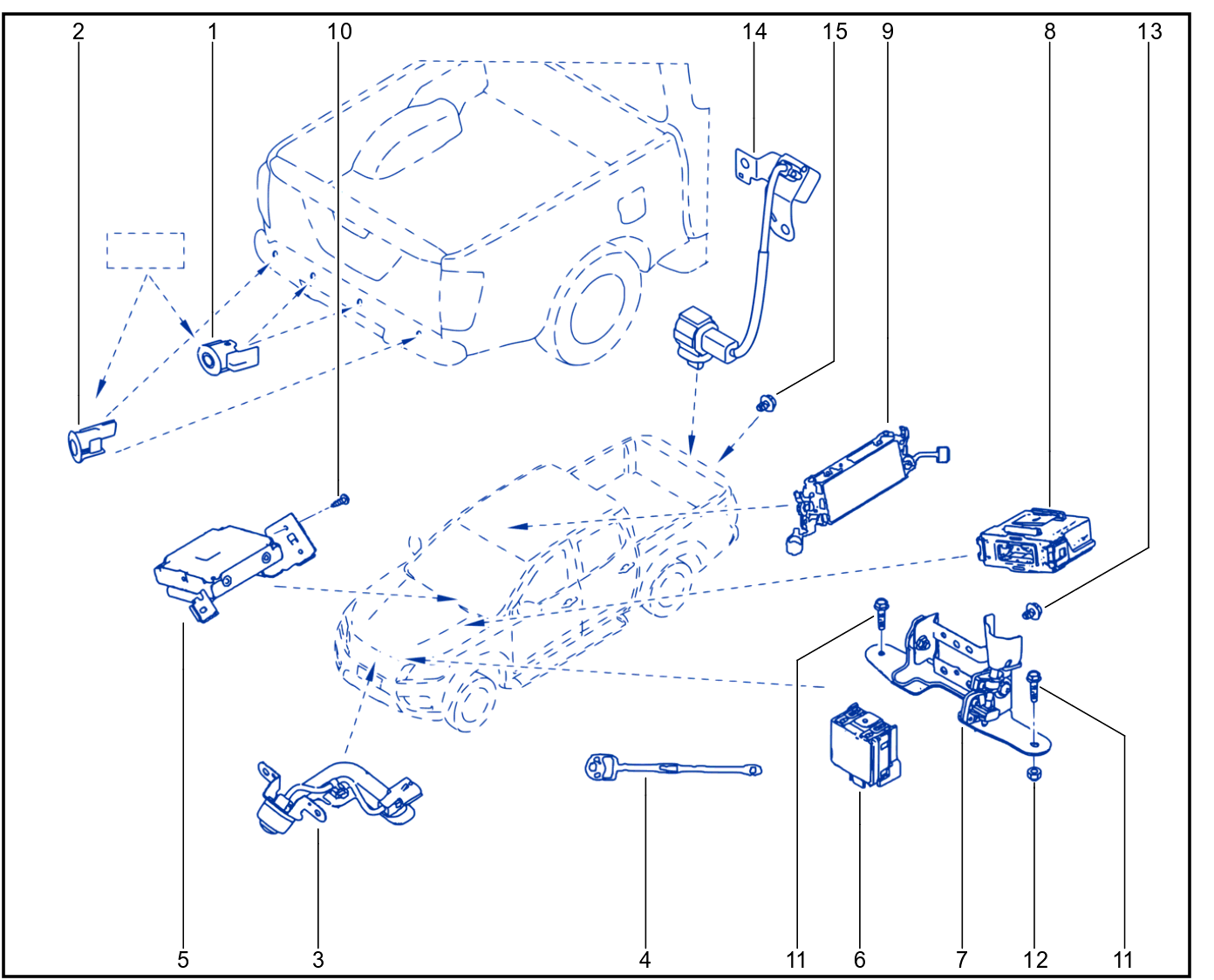 Parking Distance Control - 01109323