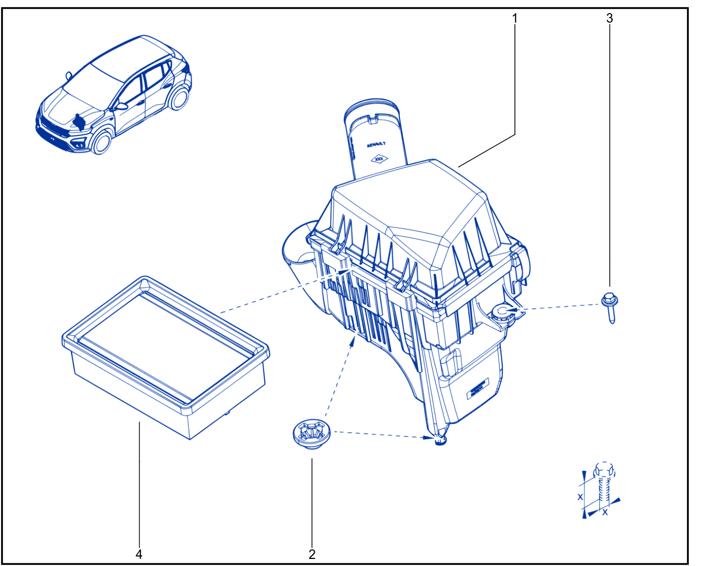 Air Filter - 01109415
