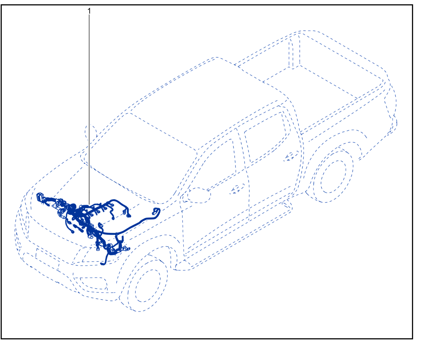 Wiring - Engine Components - 01109430