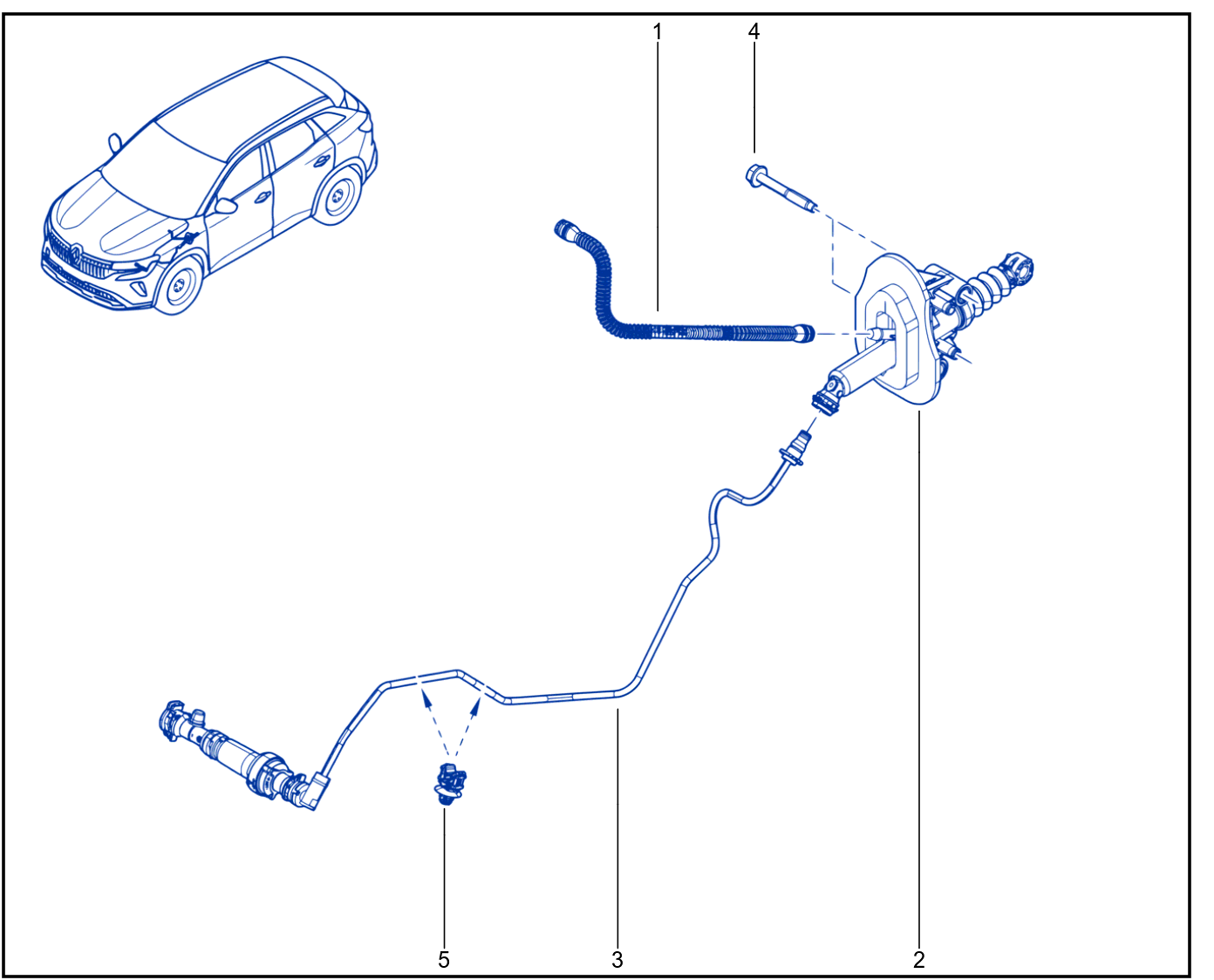 Clutch Control - 01109594