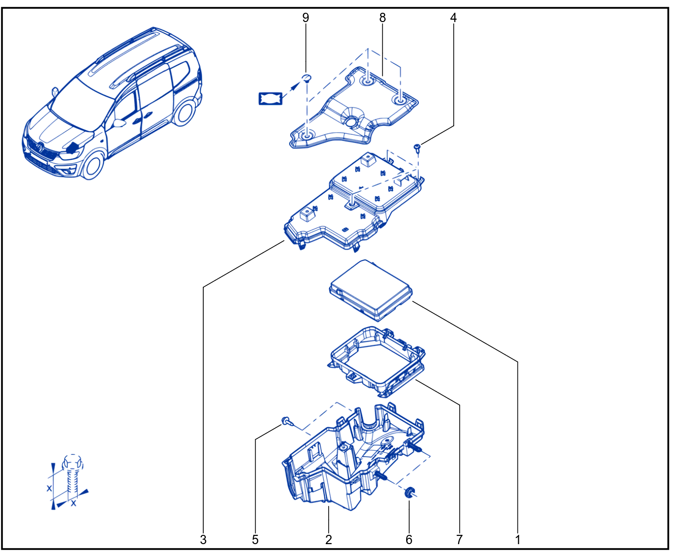 Wiring - Engine Components - 01109601