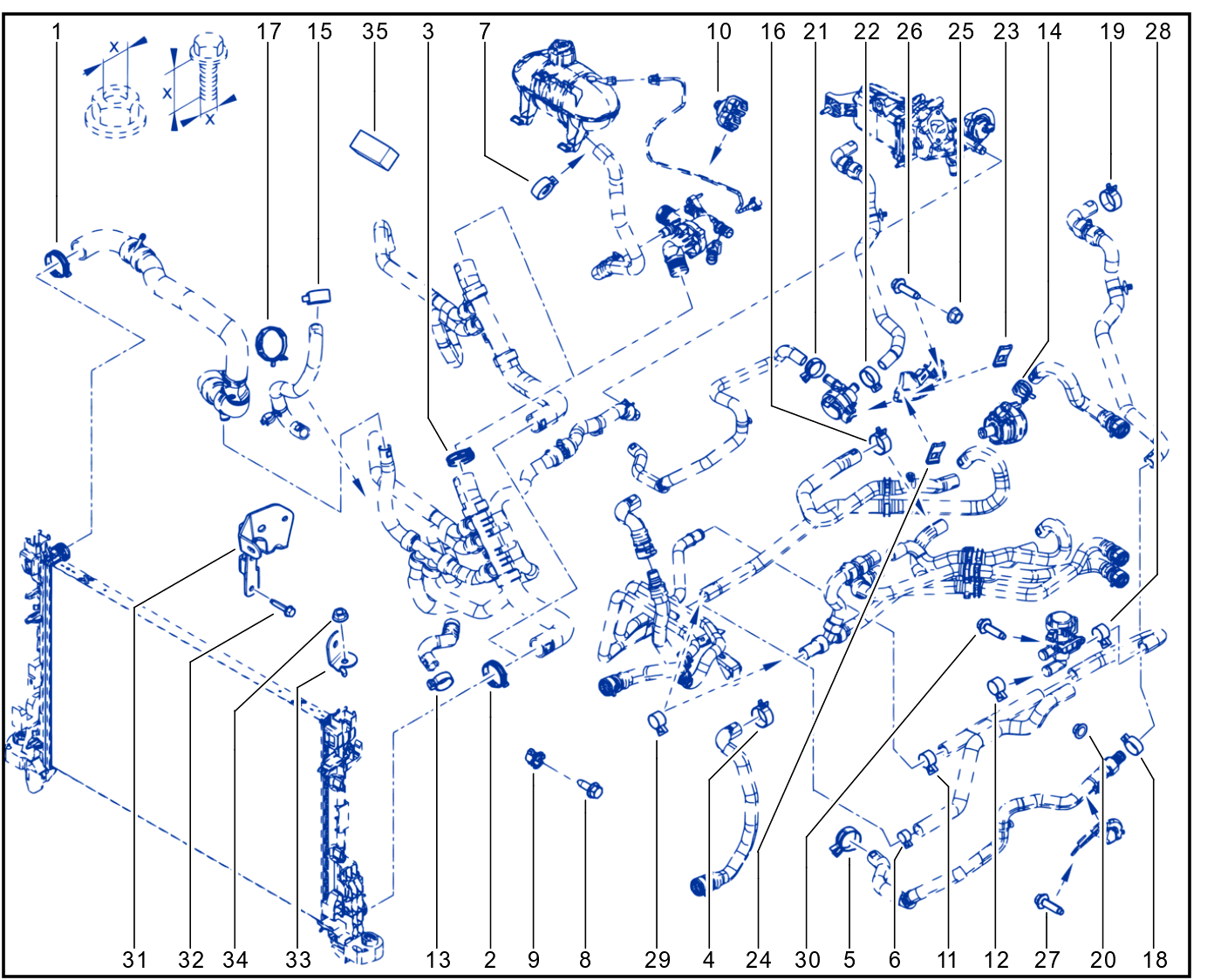 Coolant Circuit - 01109633