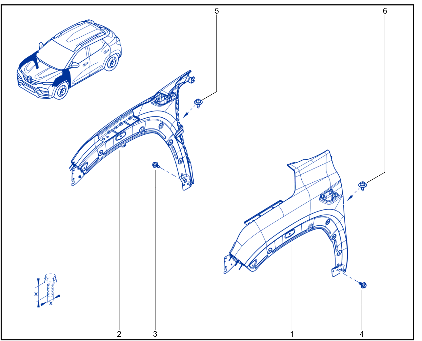Front Wing - 01109705