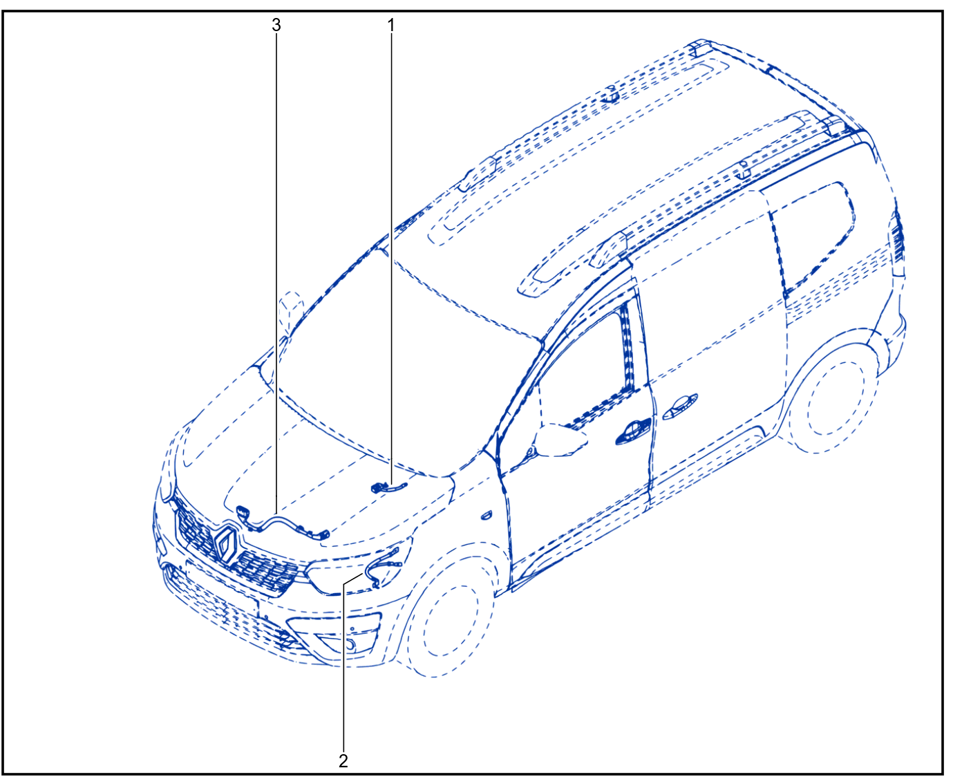 Wiring - Engine Components - 01109779