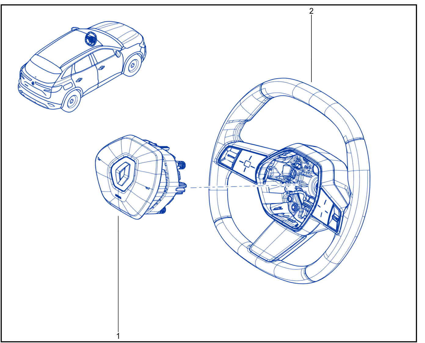 Steering Wheel - 01109893