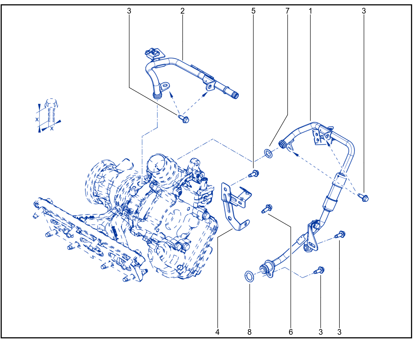 Turbocharger Cooling - 01109935