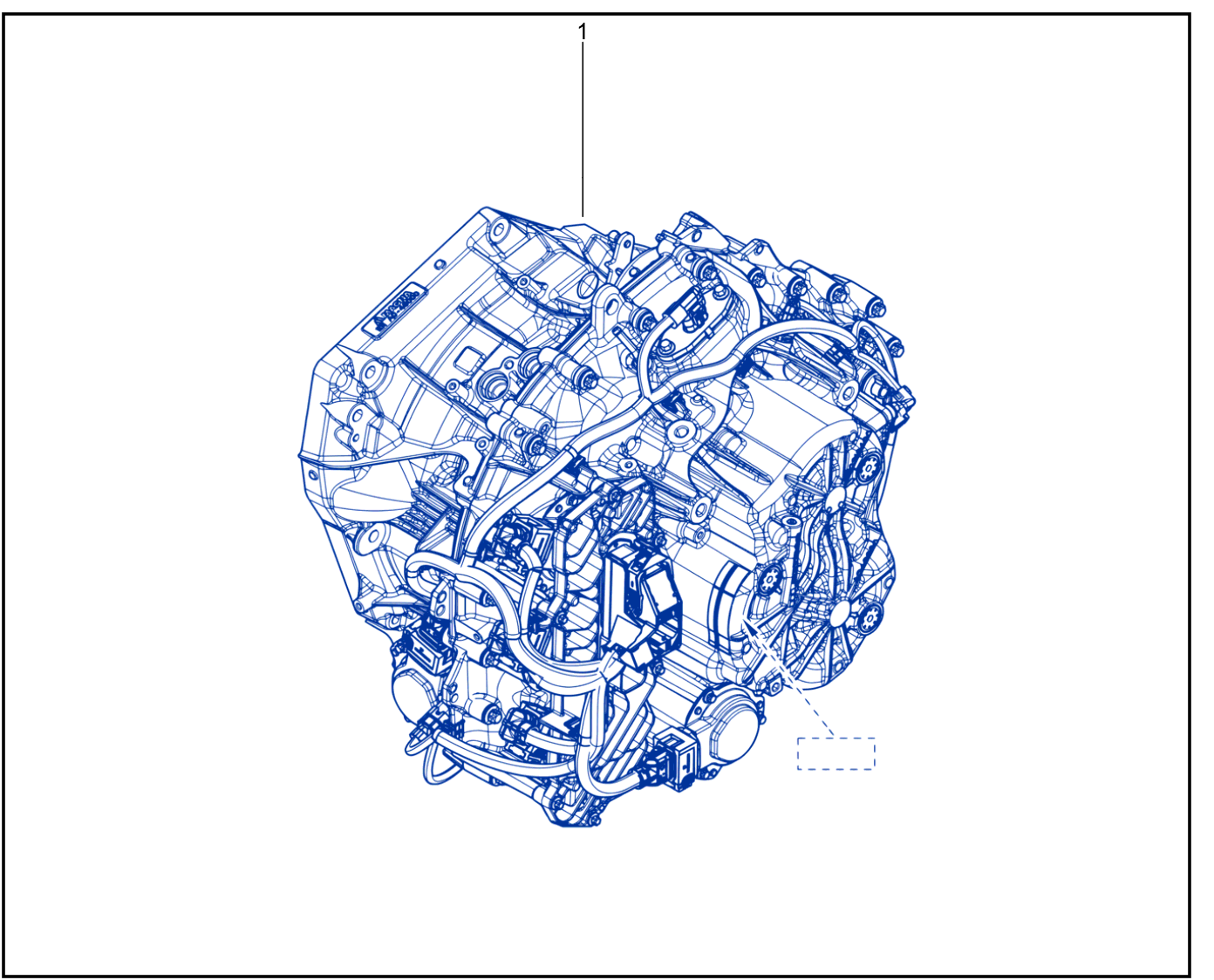 Assembled Gearbox - 01109977