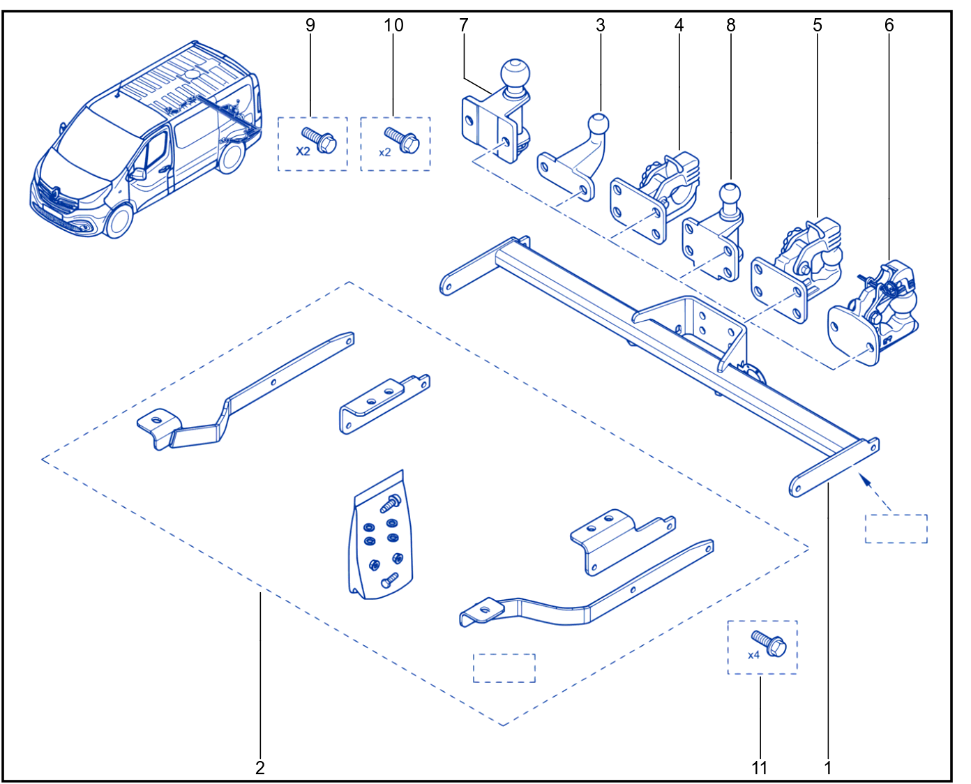 Towbar - 01110008