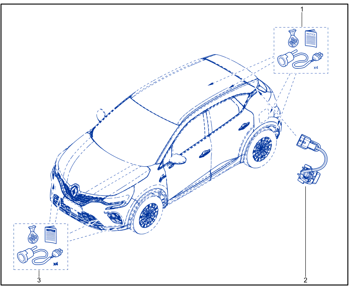 Parking Distance Control - 01110041