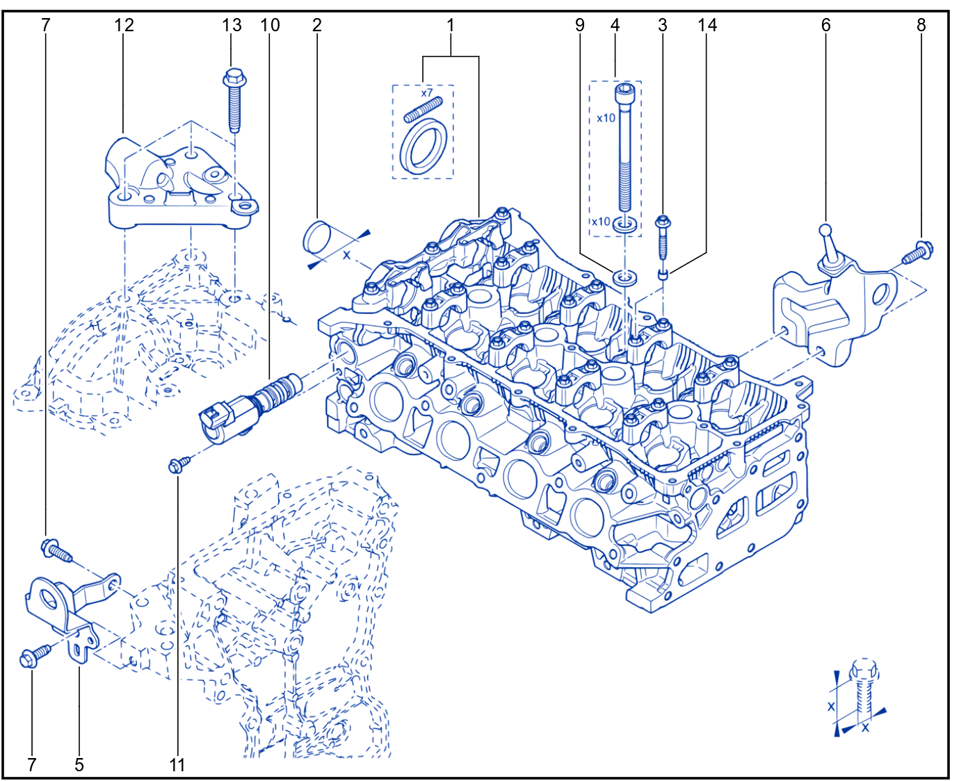 Cylinder Head - 01110197