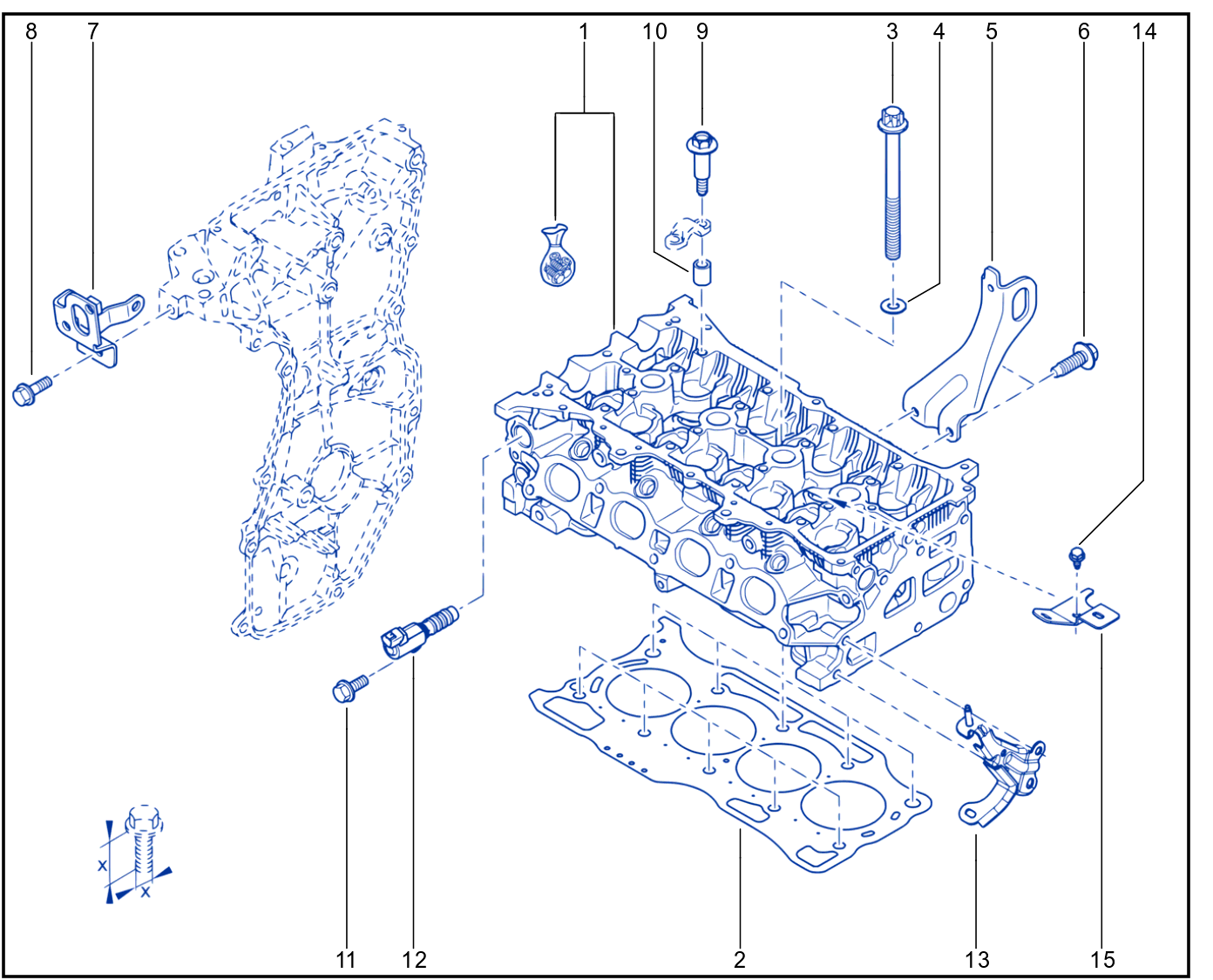 Cylinder Head - 01110200