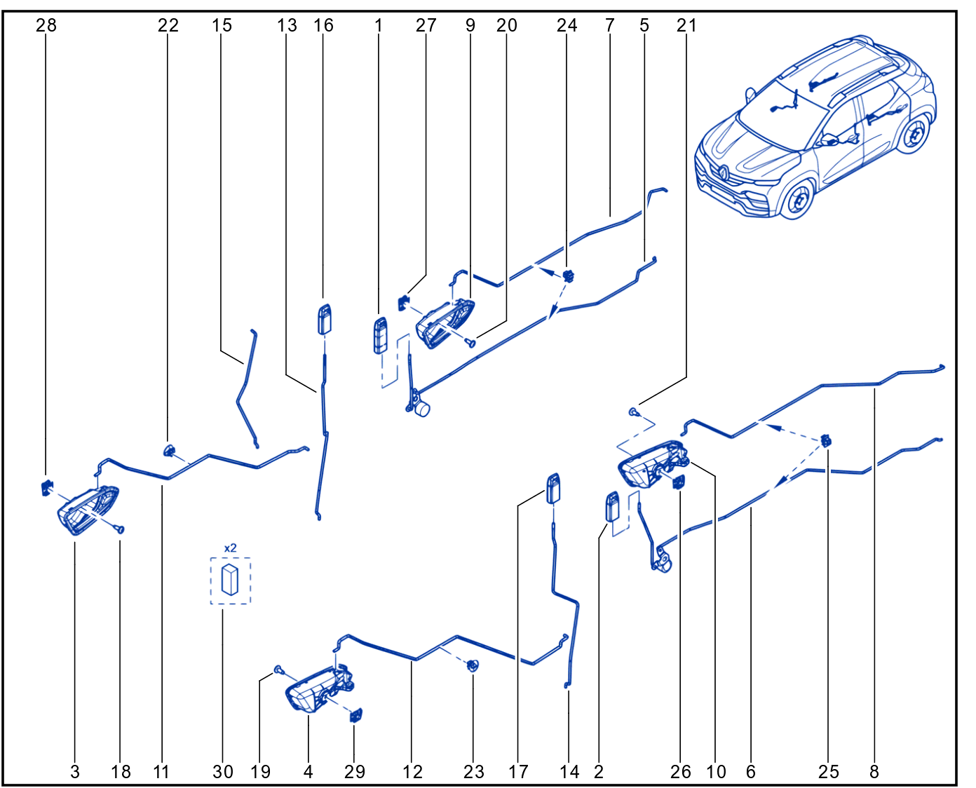 Internal Opening Element Control - 01110241