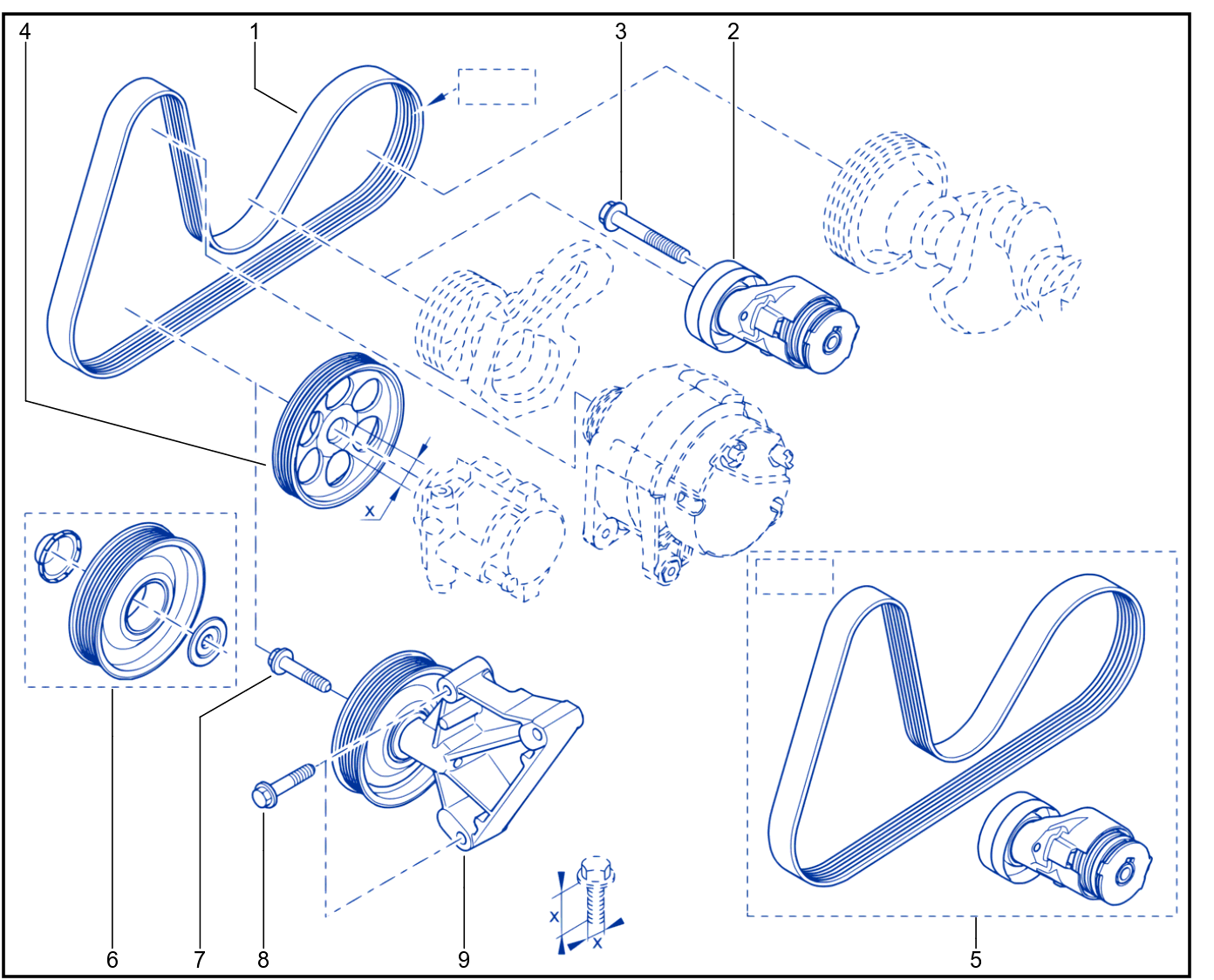 Tensioner - Belt - 01110257