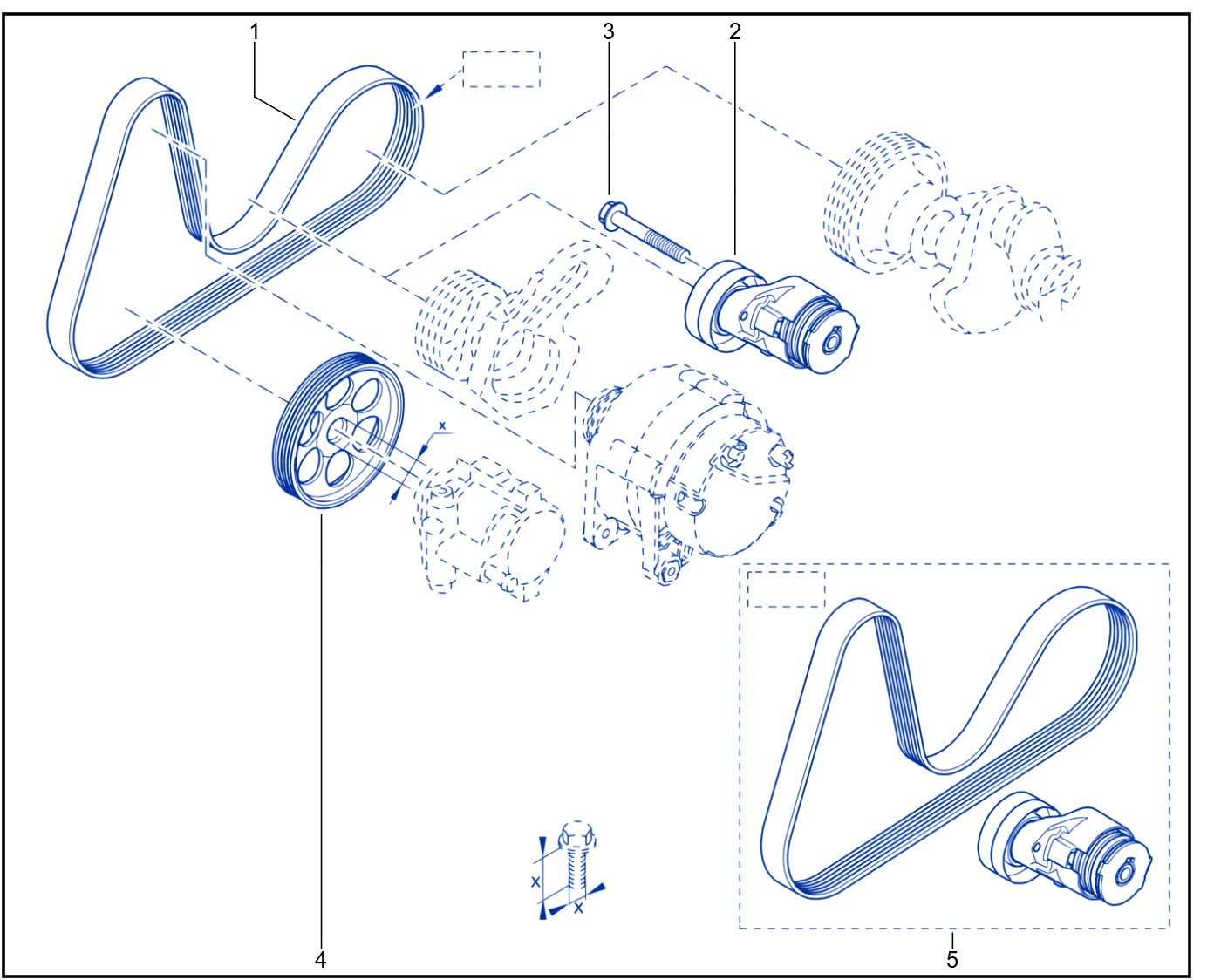 Tensioner - Belt - 01110258