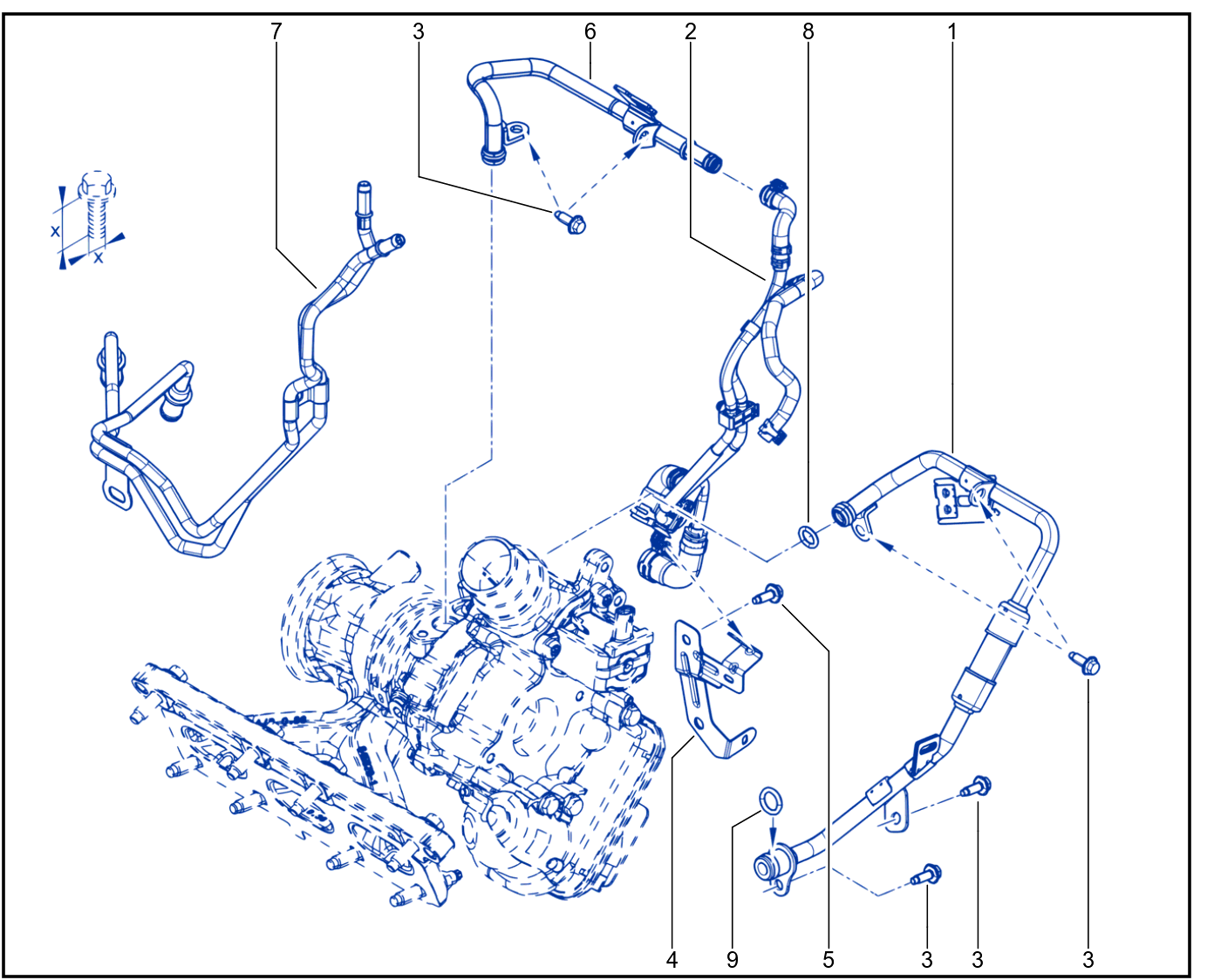 Turbocharger Cooling - 01110364