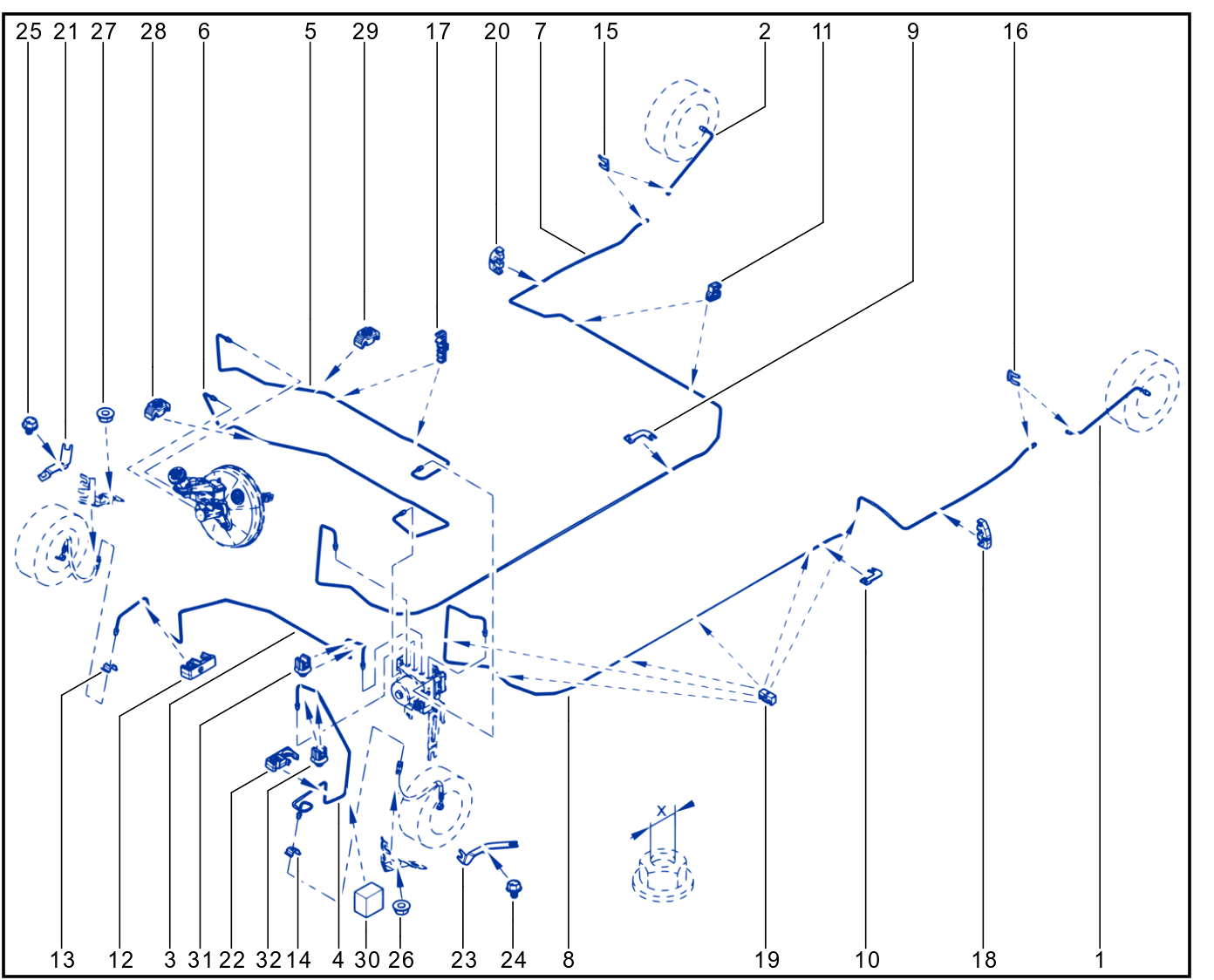 Brake Circuit - 01110539