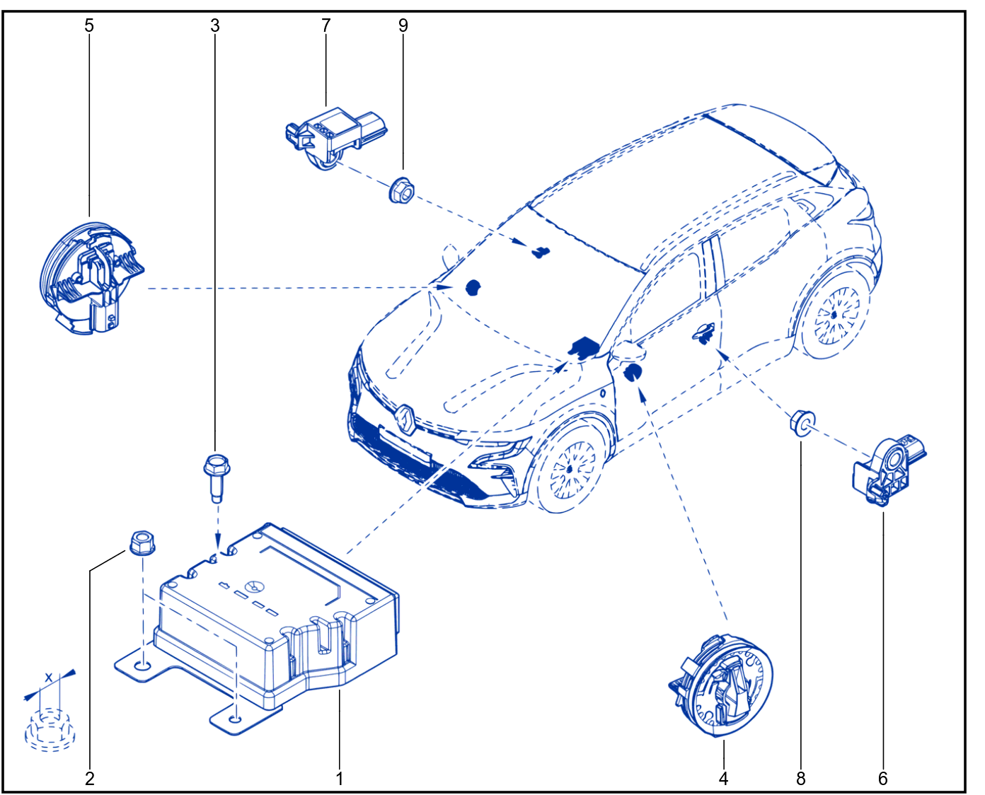 Airbag - Roll-Hoop - 01110684