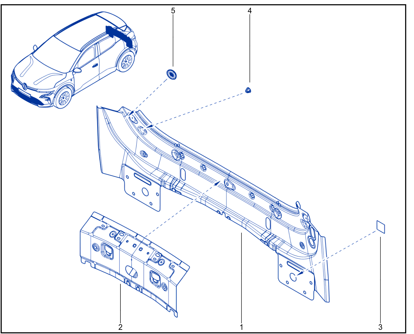 Rear End Panel - 01110698