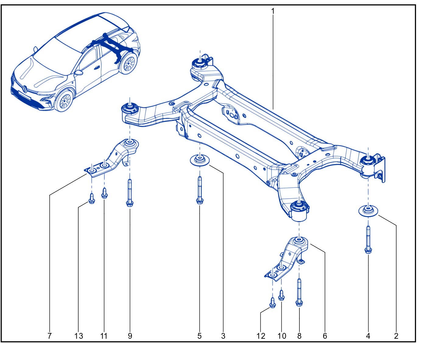 Rear Axle Component - 01110729
