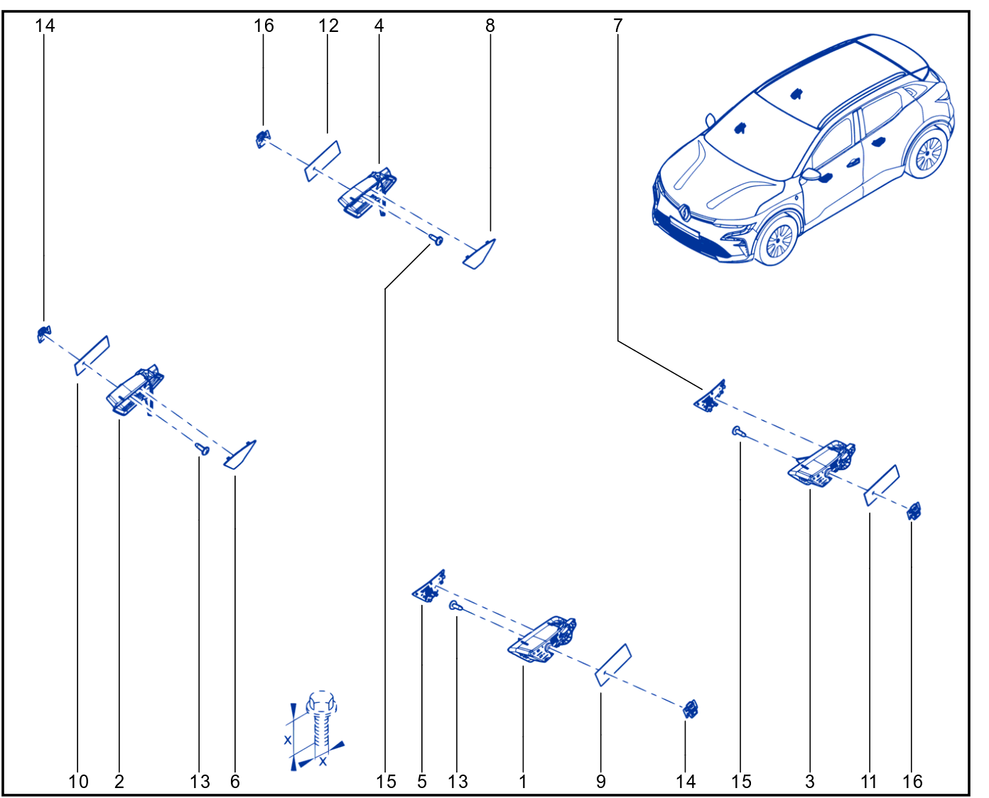 Internal Opening Element Control - 01110737