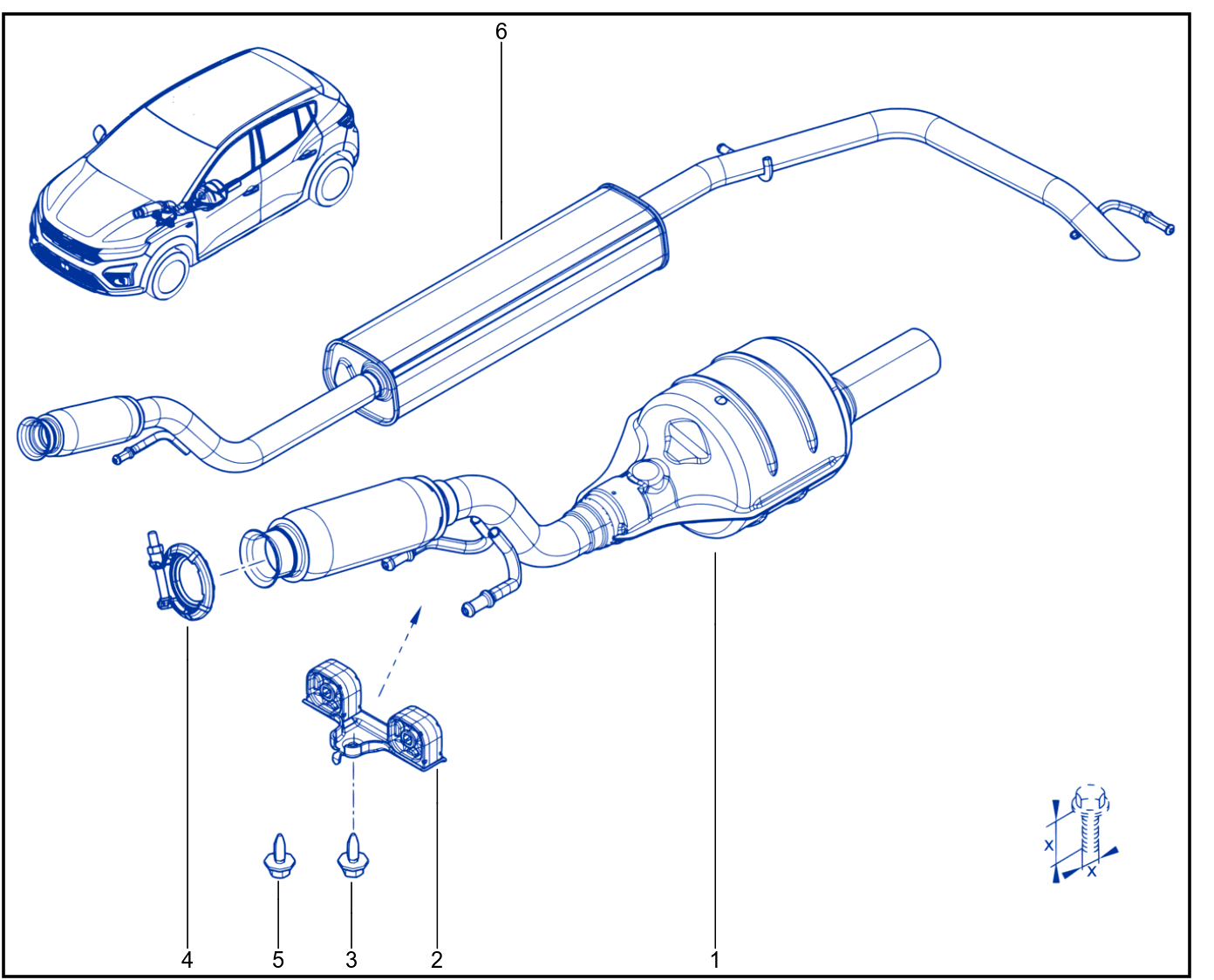 Exhaust Pipe - 01110984