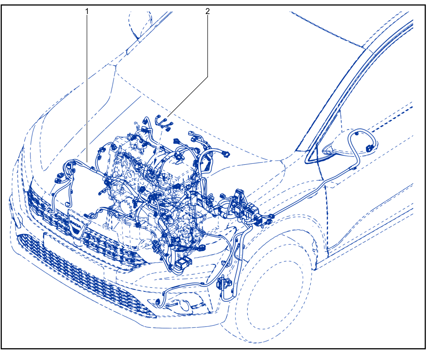 Wiring - Engine Components - 01111002