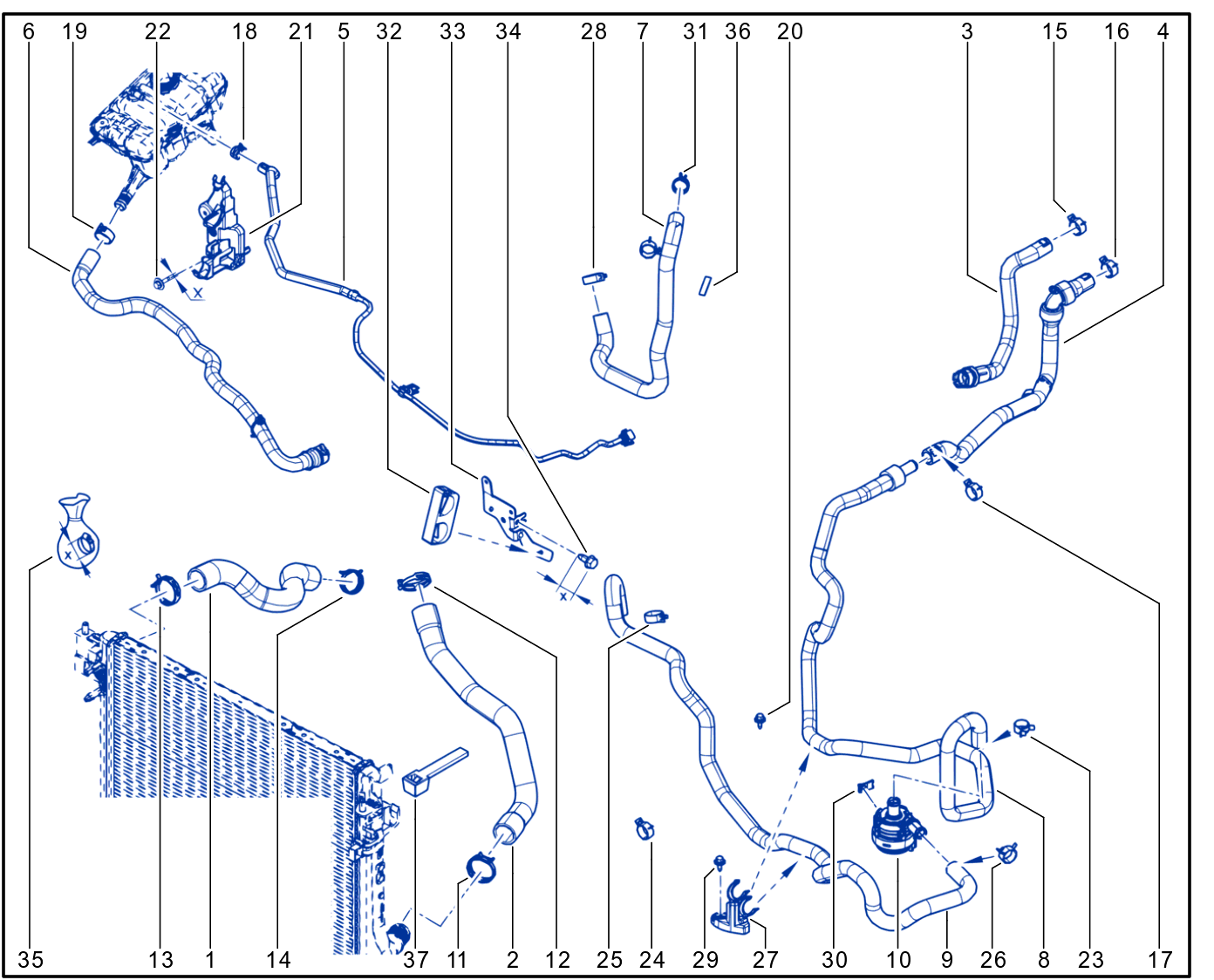 Coolant Circuit - 01111046