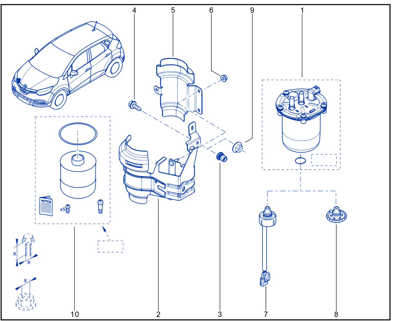 Fuel Filter - 01111082