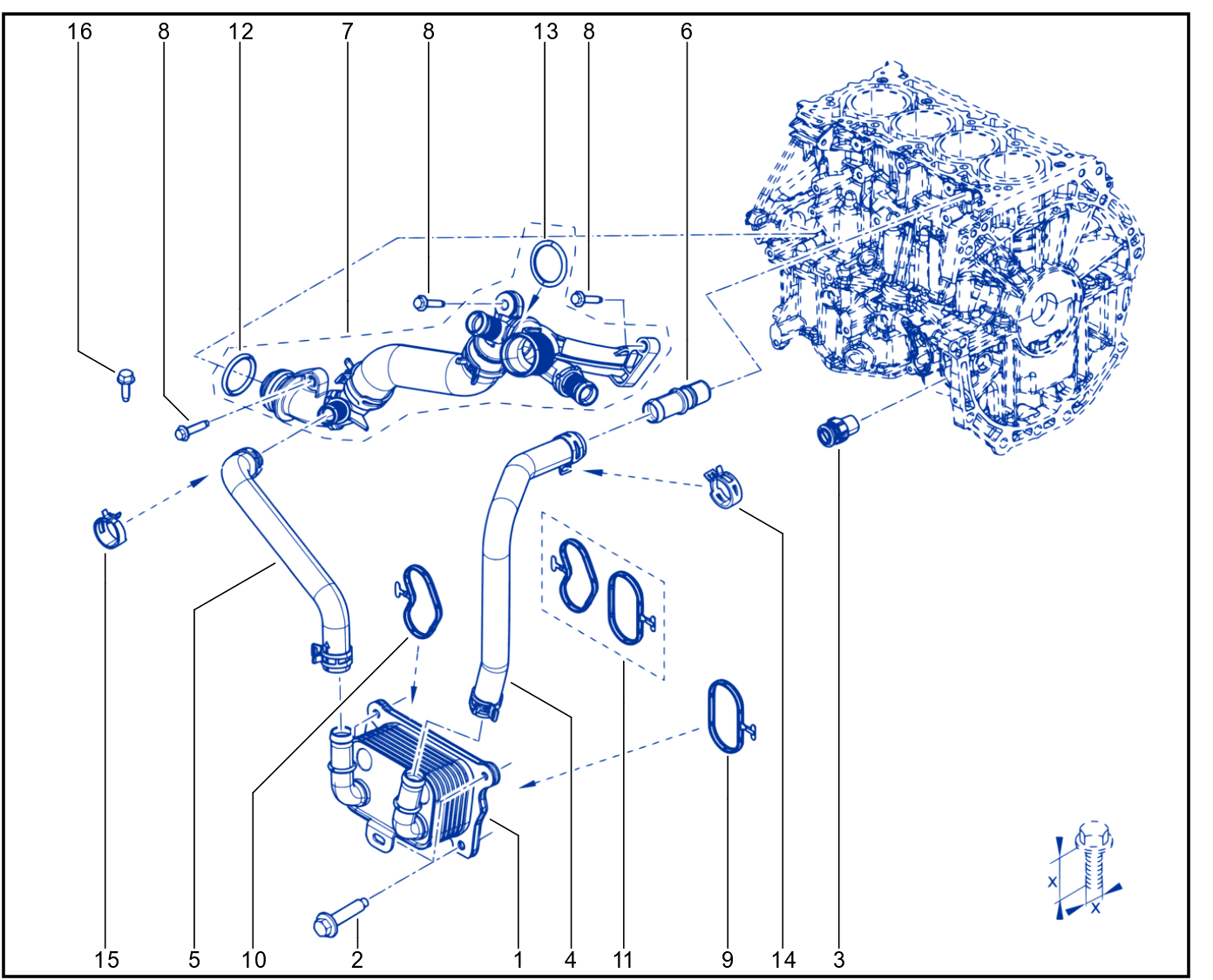 Coolant Circuit - 01111225