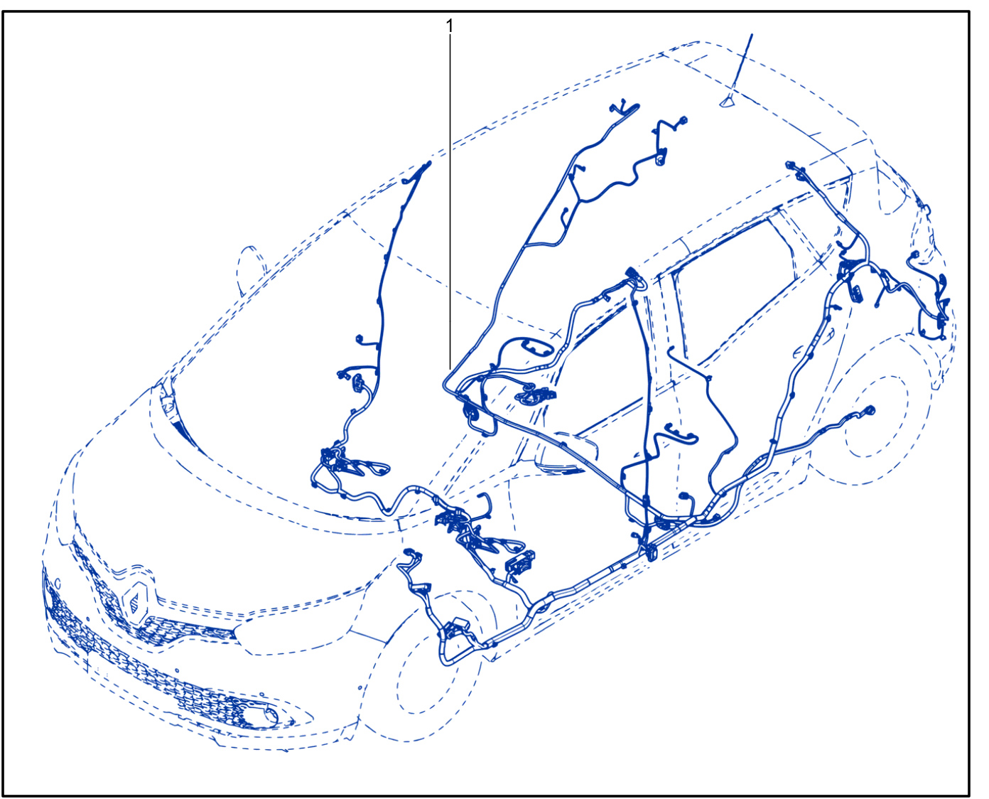 Wiring - Passenger Compartment Components - 01111317
