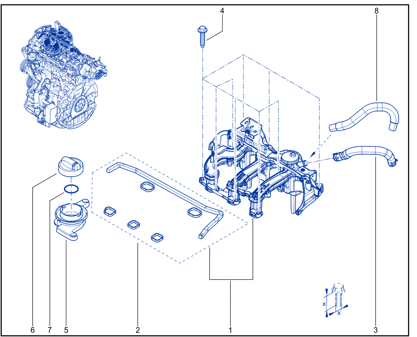 Oil Vapour Recirculation - 01111321