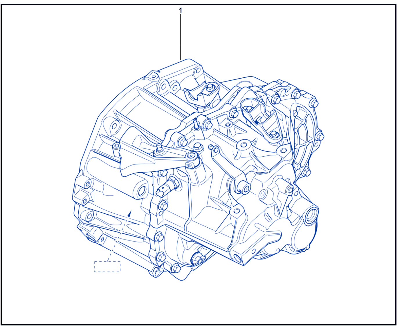 Assembled Gearbox - 01111380