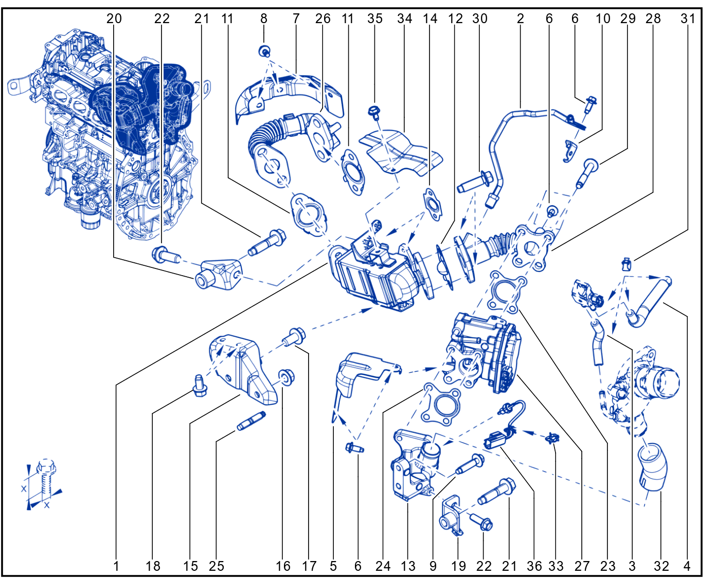 Exhaust Gas Recirculation - 01111491