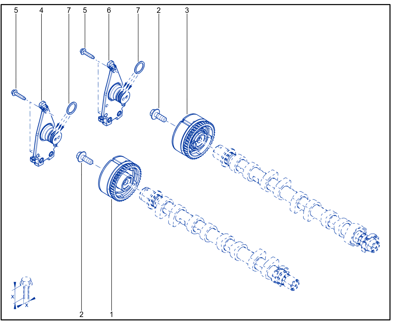 Timing - Camshaft - Valve - 01111521