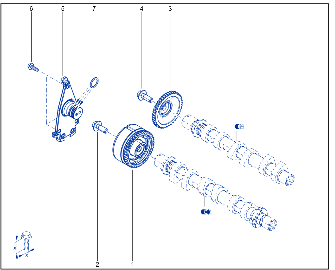Timing - Camshaft - Valve - 01111522