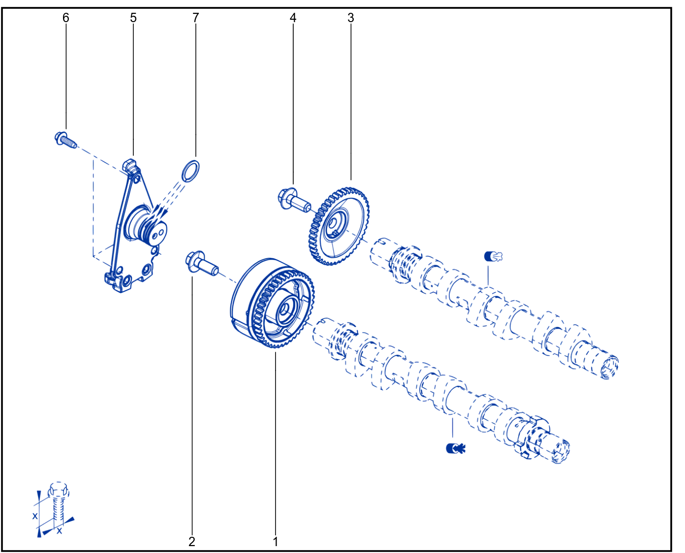 Timing - Camshaft - Valve - 01111523
