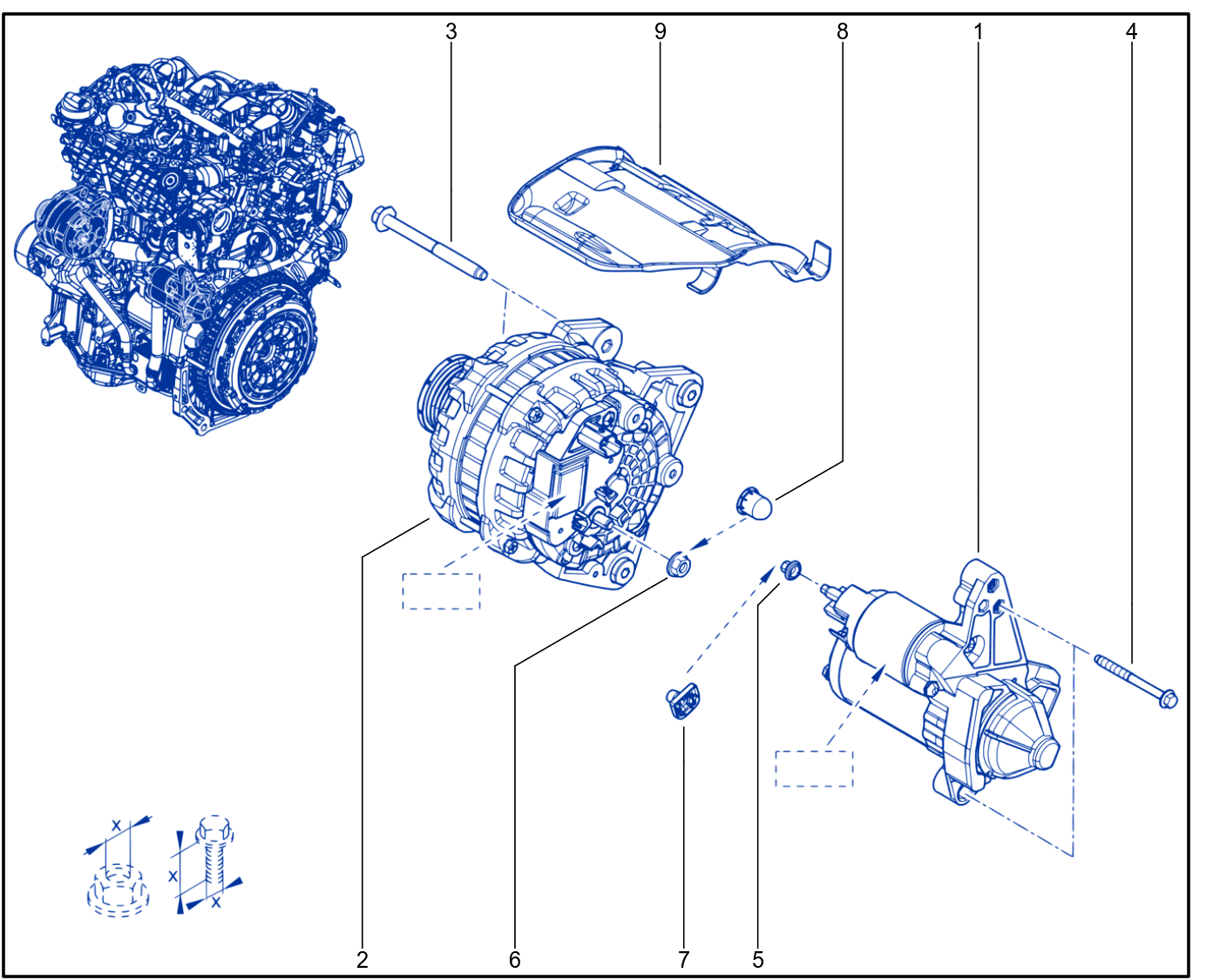Starter Motor - 01111574