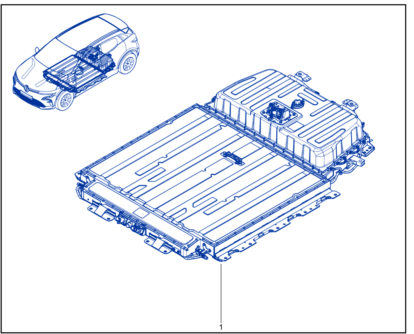 Assembled Traction Battery - 01111658