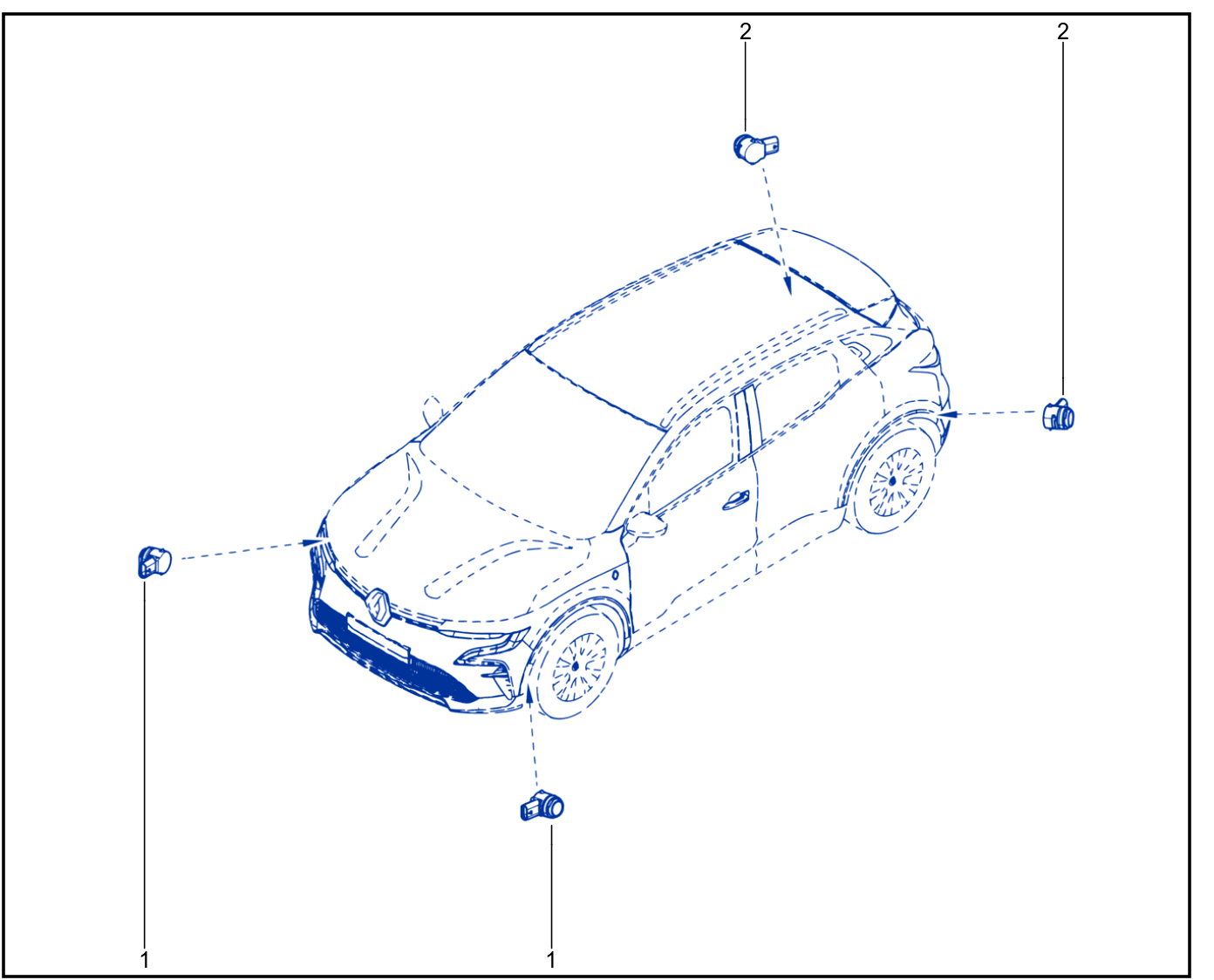 Parking Distance Control - 01111721