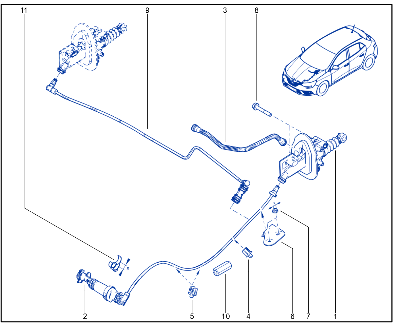 Clutch Control - 01111738