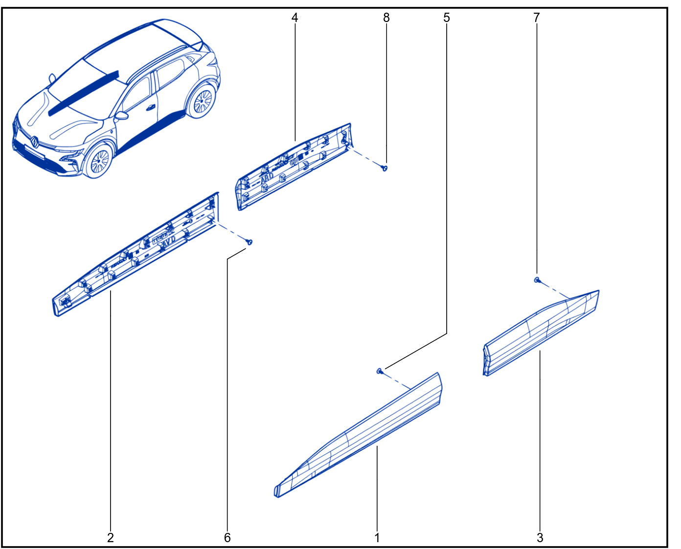 Protection Strip - Trim - 01111740