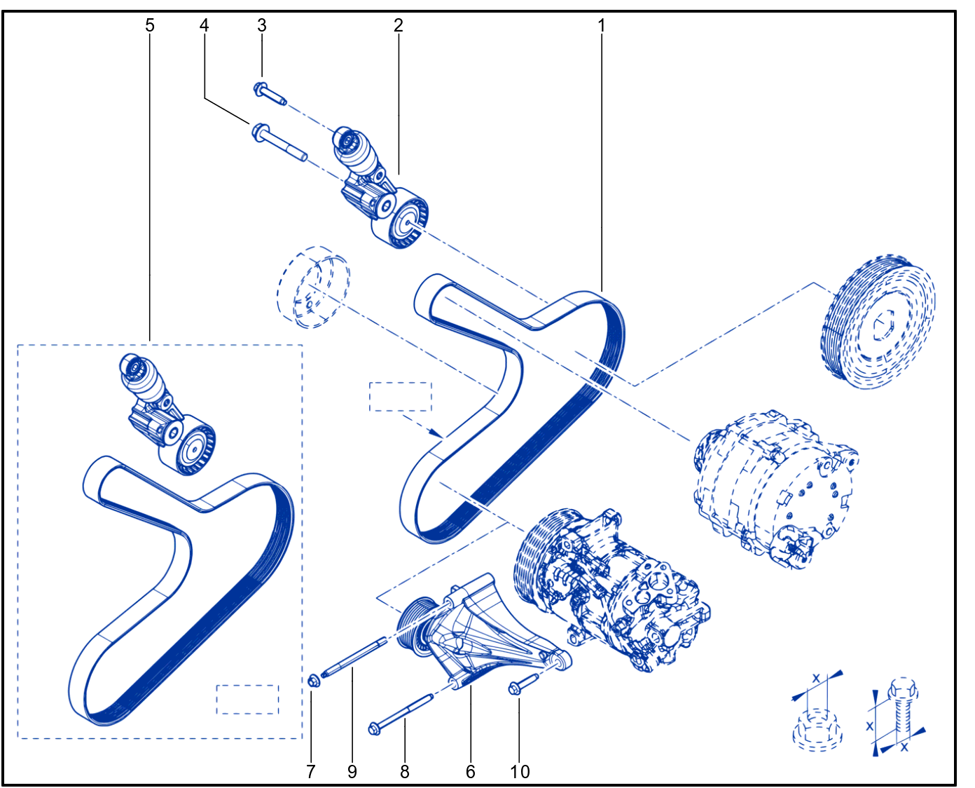 Tensioner - Belt - 01111766