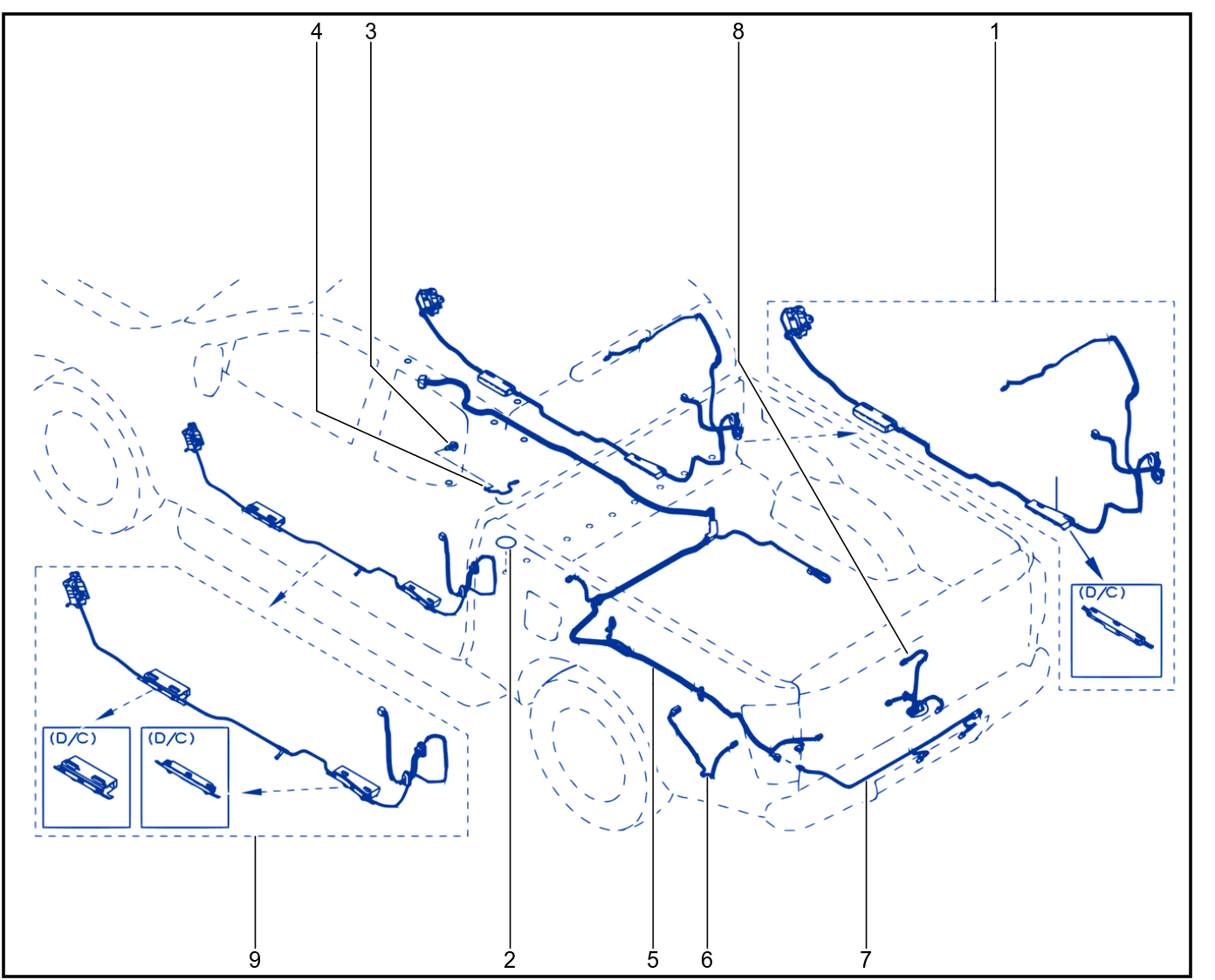 Wiring - Passenger Compartment Components - 01111877
