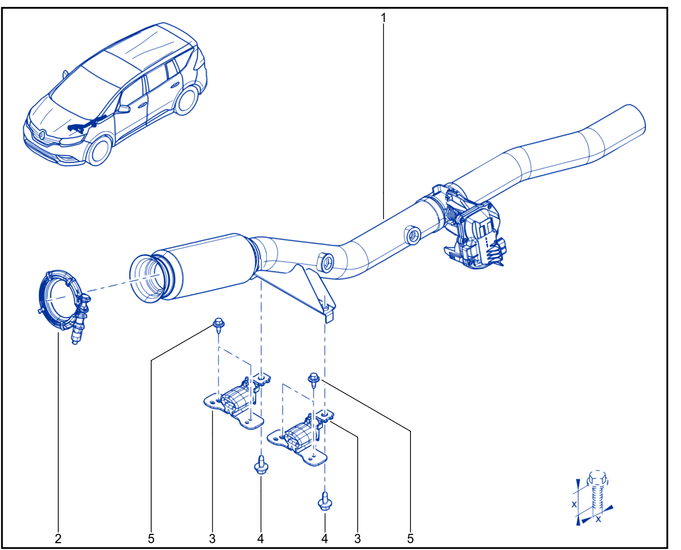 Exhaust Pipe - 01111898