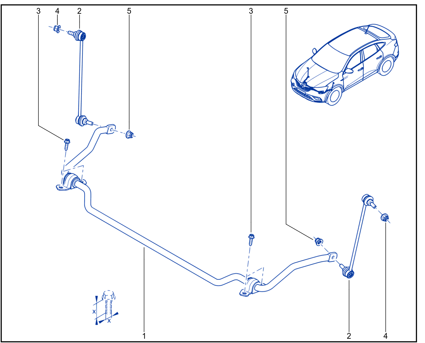 Front Anti-Roll Bar - 01111922