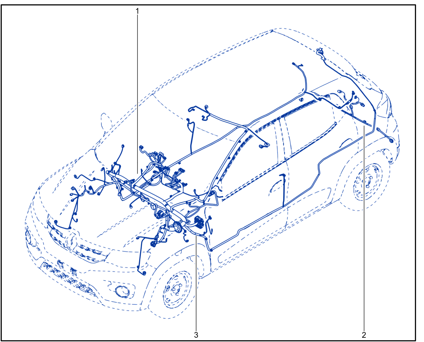 Wiring - Passenger Compartment Components - 01111939