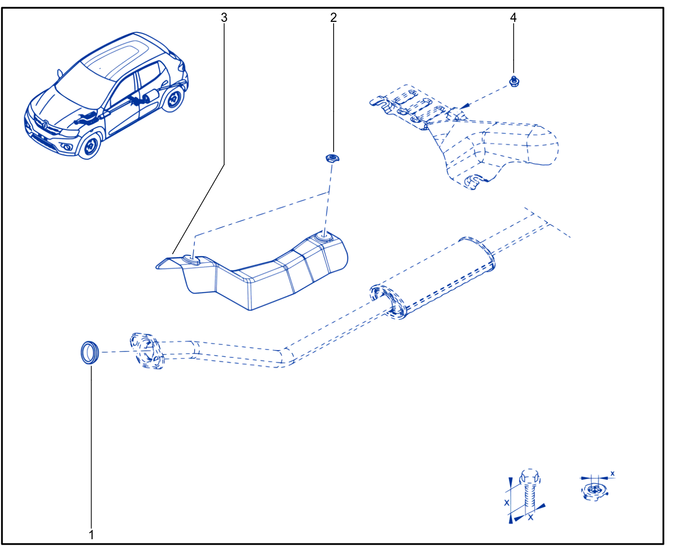 Exhaust Pipe - 01112056
