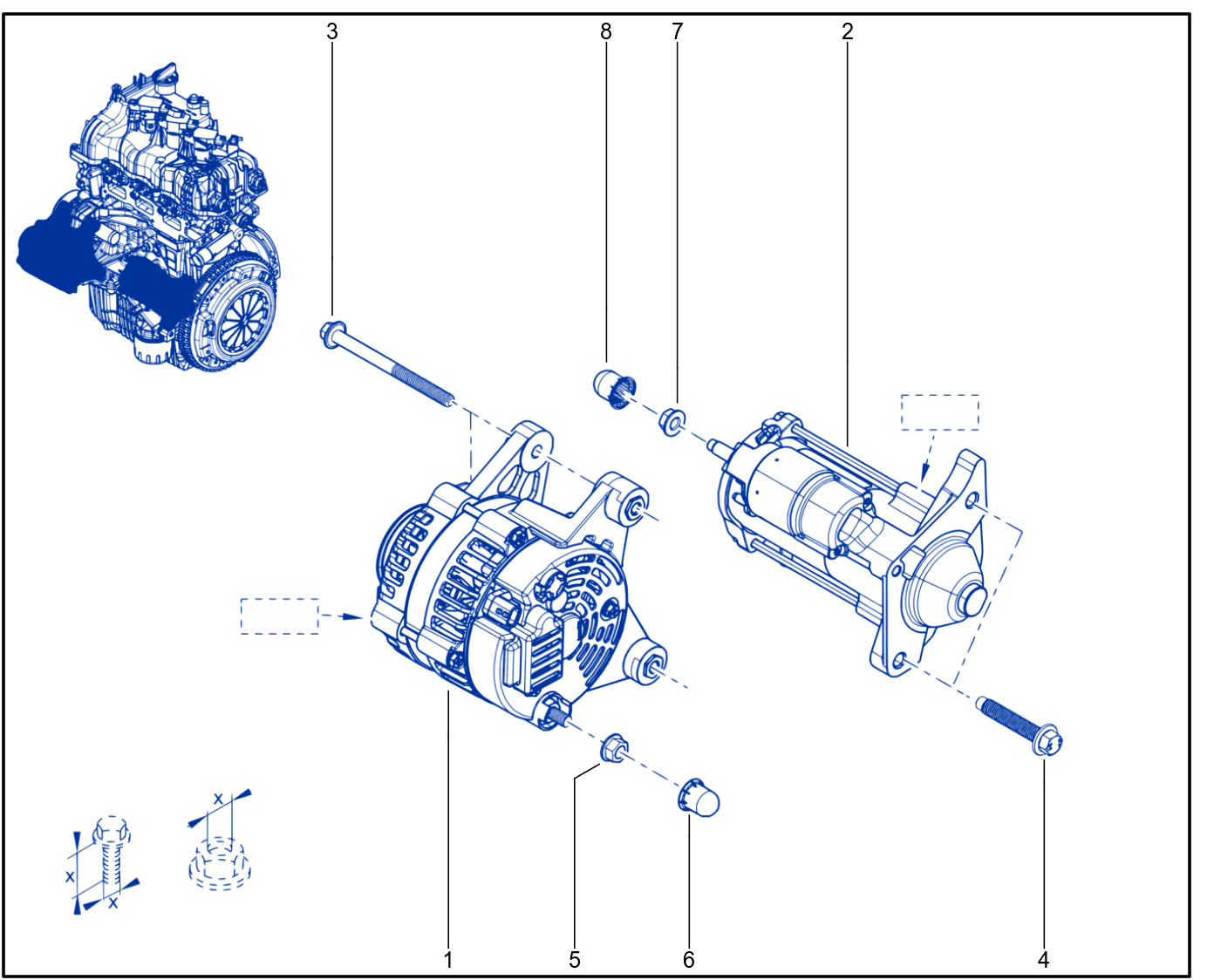 Starter Motor - 01112063